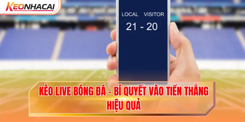 Kèo Live Bóng Đá - Bí Quyết Vào Tiền Thắng Hiệu Quả