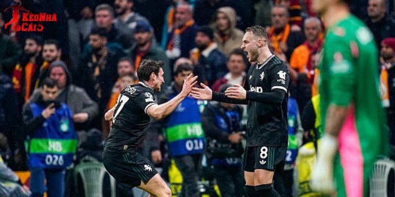 Juventus vs Galatasaray luôn mang đến những kịch bản bất ngờ